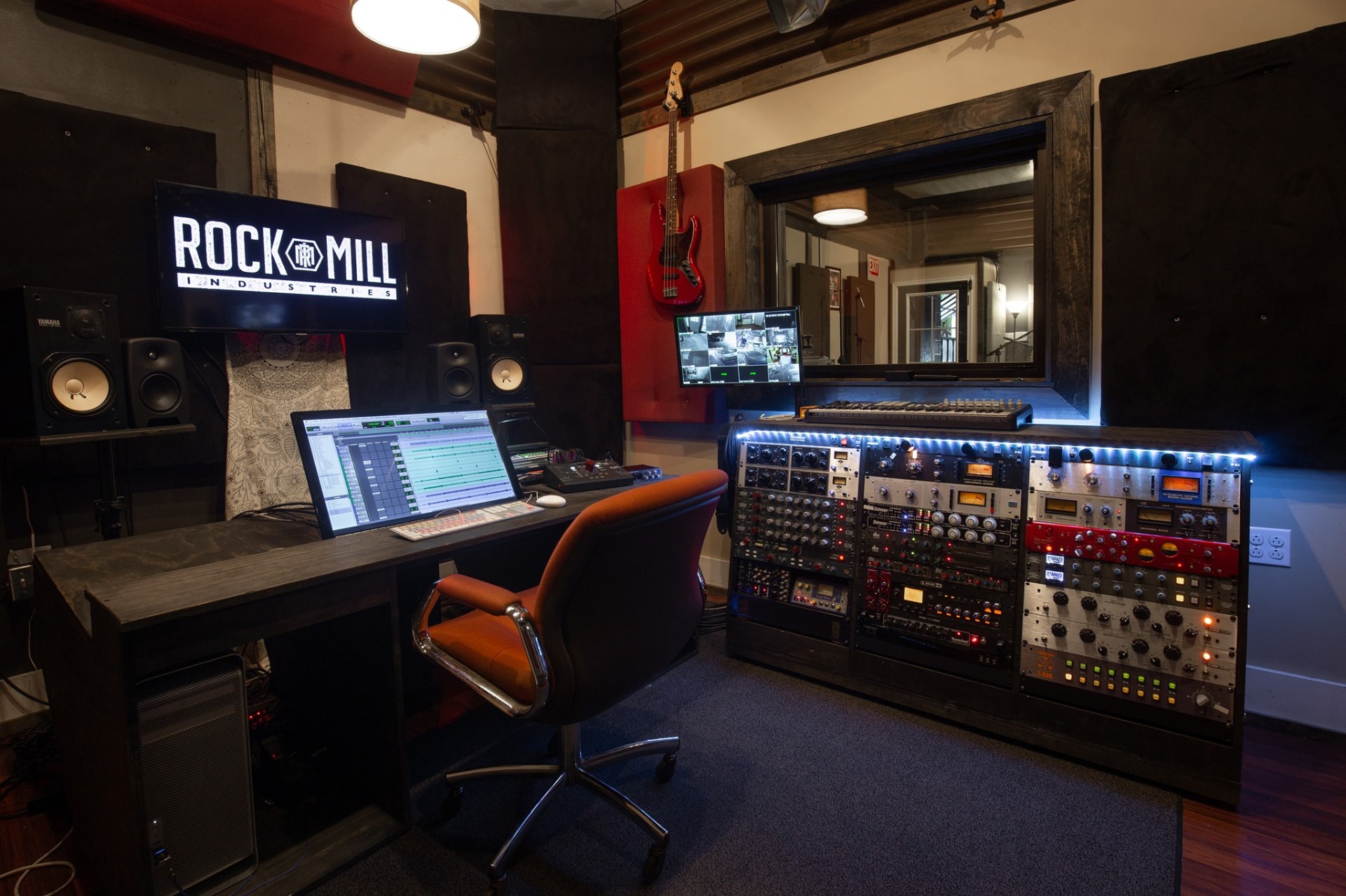 Rock Mill Studio control room